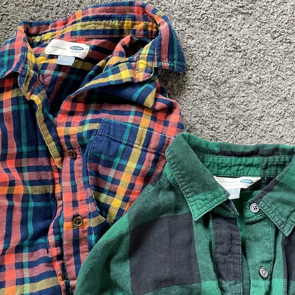Old Navy - Vest and TWO flannel shirts bundle! - Picture 2 of 3